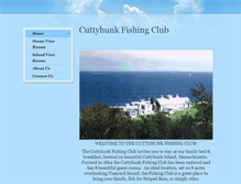 Tablet Screenshot of cuttyhunkfishingclub-bb.com